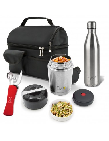Thermos Set 1L Thermal Lunch Holder +...