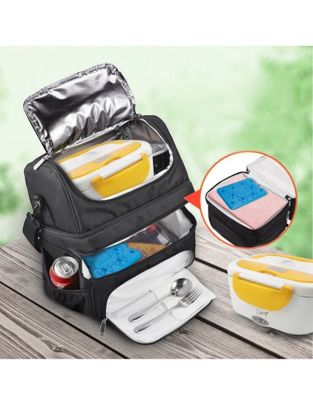 Spice Insulated Bag capacity 22 L Lunch Box + Warming Amar ... -