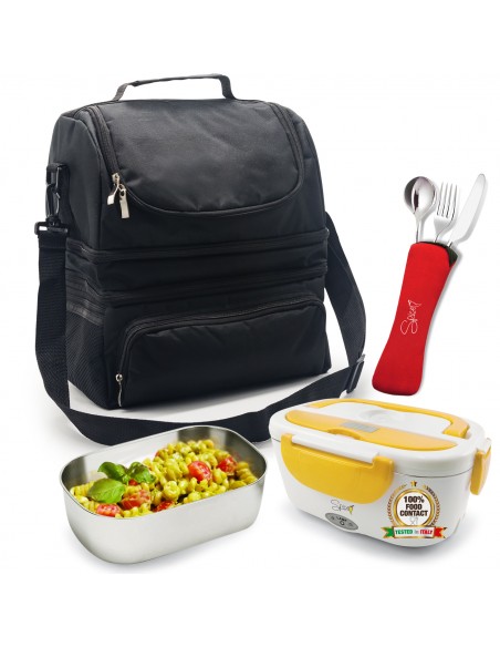 Spice Insulated Bag capacity 22 L Lunch Box + Warming Amar ... -