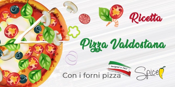 Pizza Valdostana: ricettaValdostana-Pizza: das Rezept